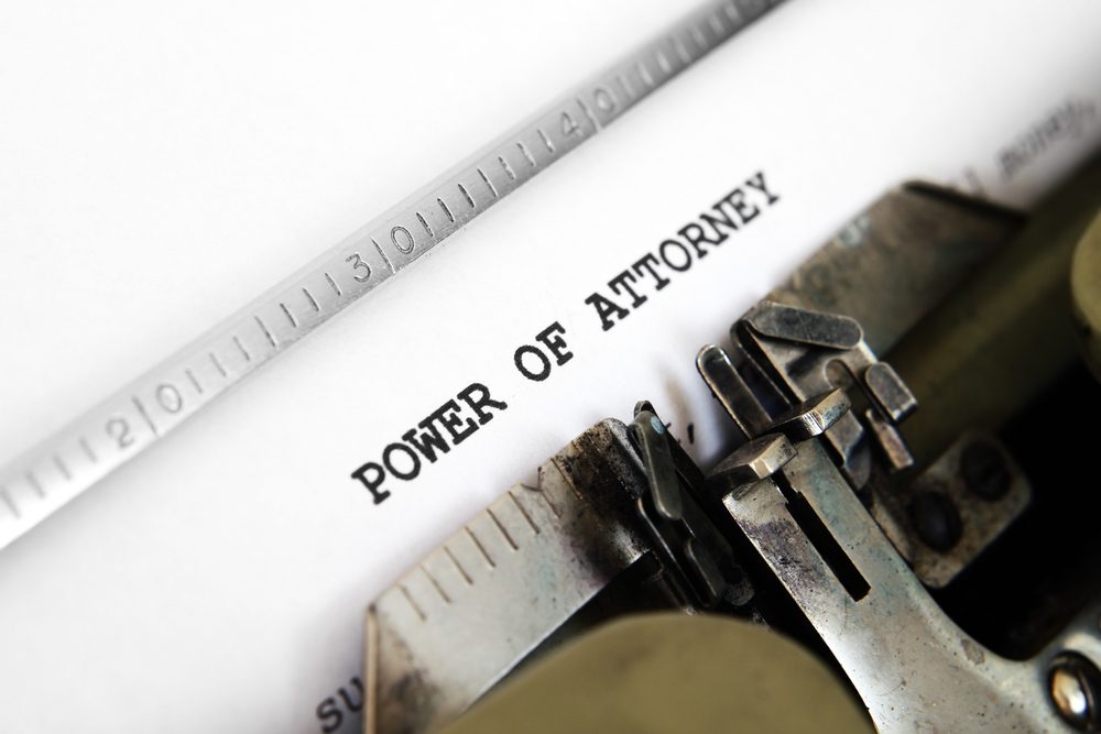 How To File A Power Of Attorney For Property Reasons In The State Of 